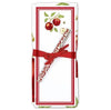 Flower Sack Towel & Magnetic Note Pad Gift Set | Apples